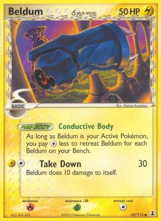 Beldum (Delta Species) (59) Reverse Holofoil - Delta Species