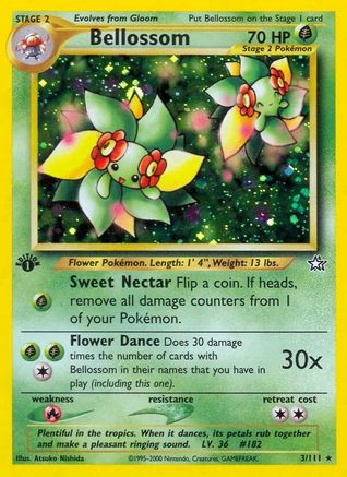 Bellossom (3/111) [Neo Genesis Unlimited] | Silver Goblin