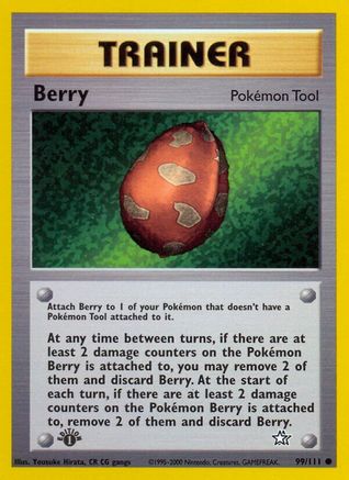 Berry (99/111) [Neo Genesis Unlimited] | Silver Goblin