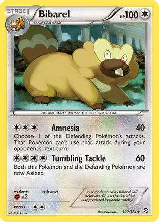 Bibarel (107) - Dragons Exalted