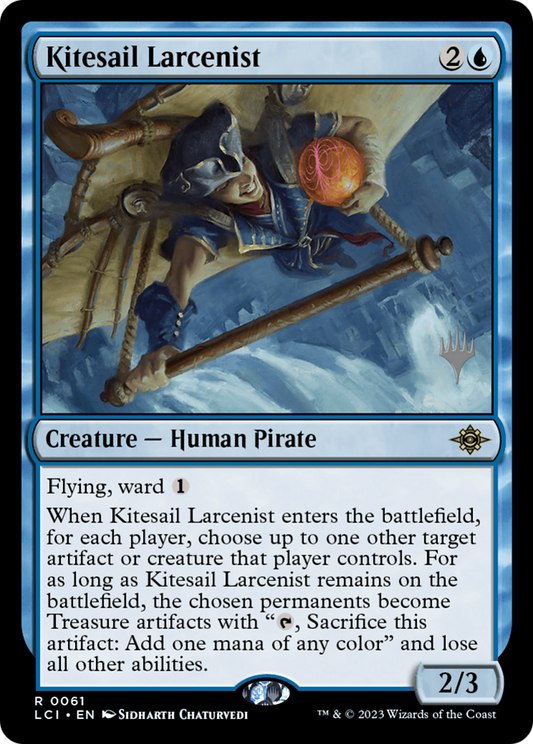 Kitesail Larcenist (Promo Pack) [The Lost Caverns of Ixalan Promos]