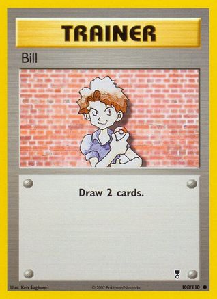 Bill (108) Reverse Holofoil - Legendary Collection