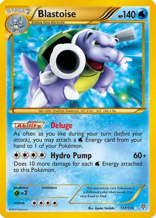 Blastoise (137) Holofoil - Plasma Storm