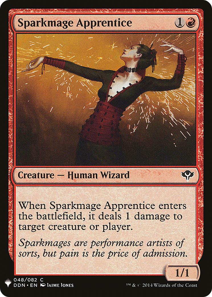 Sparkmage Apprentice (DDN-48) - The List
