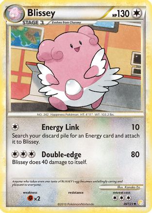 Blissey (36/123) [HeartGold & SoulSilver: Base Set] | Silver Goblin