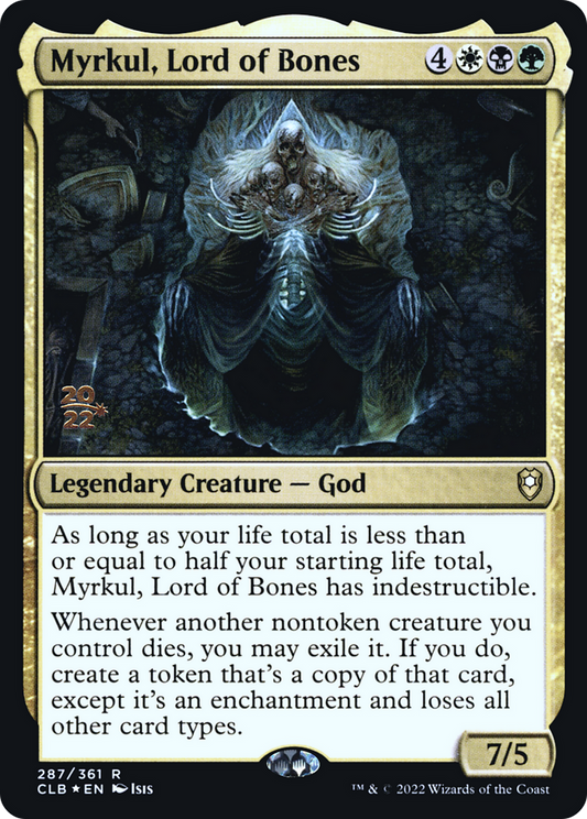 Myrkul, Lord of Bones [Commander Legends: Battle for Baldur's Gate Prerelease Promos]