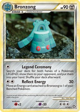 Bronzong (15) Reverse Holofoil - Triumphant