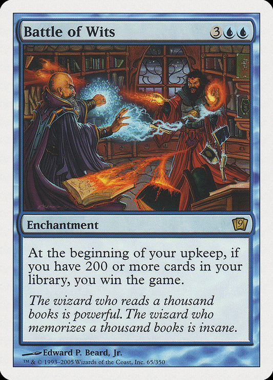 Battle of Wits [Ninth Edition] Foil