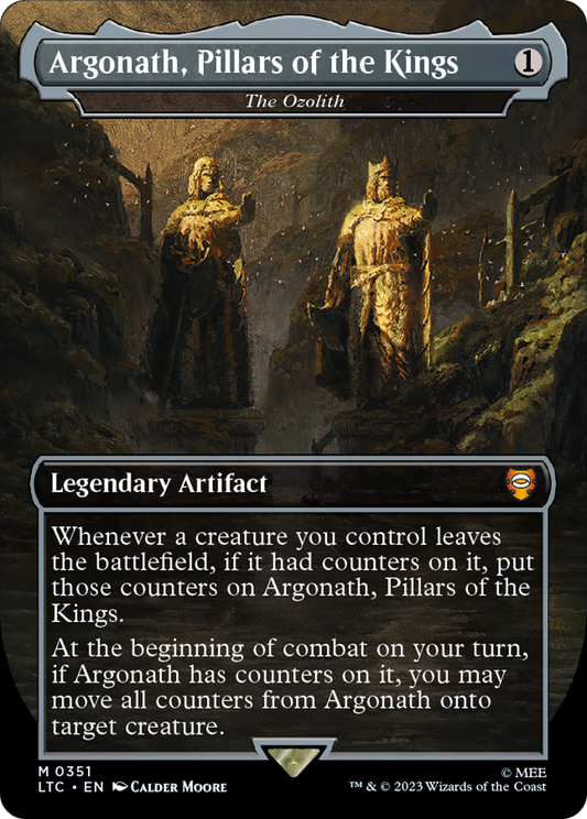 Argonath, Pillars of the Kings - The Ozolith [The Lord of the Rings: Tales of Middle-Earth Commander] Foil