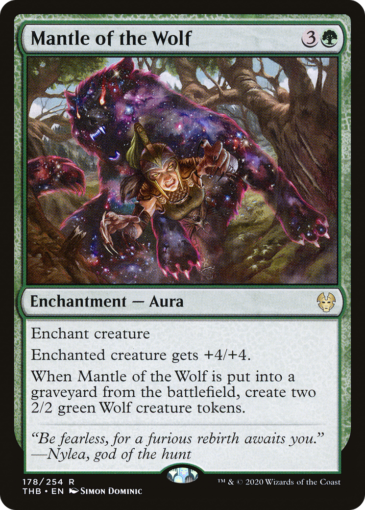 Mantle of the Wolf [Theros Beyond Death] Foil