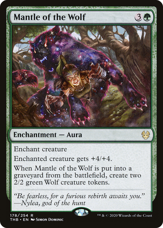 Mantle of the Wolf [Theros Beyond Death] Foil