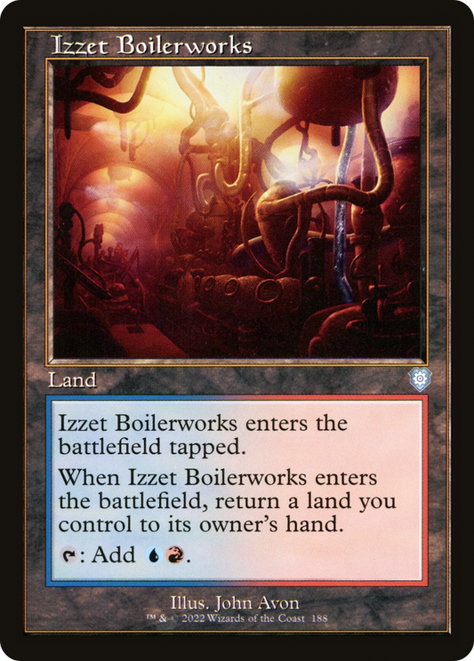 Izzet Boilerworks (Retro) [The Brothers' War Commander]