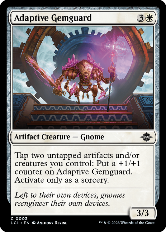 Adaptive Gemguard [The Lost Caverns of Ixalan] Foil