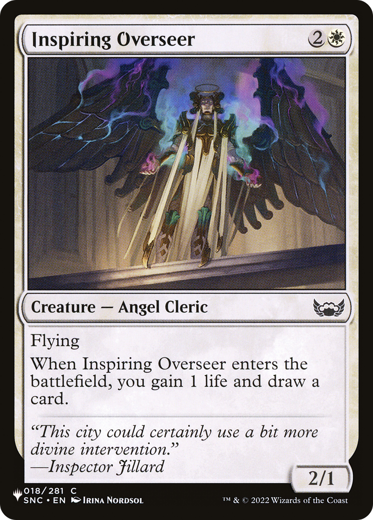 Inspiring Overseer [The List Reprints] | Silver Goblin