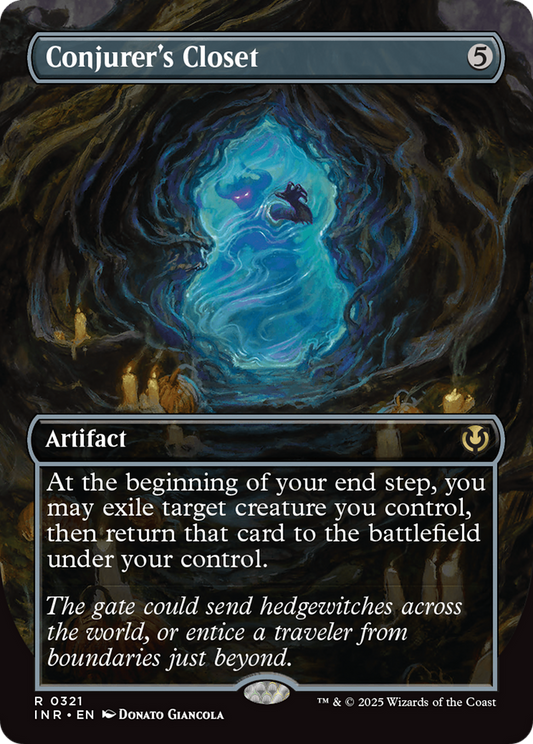 Conjurer's Closet (Borderless) Foil (321) - Innistrad Remastered