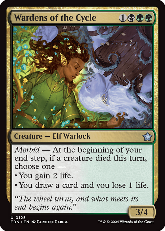 Wardens of the Cycle [Foundations] Foil