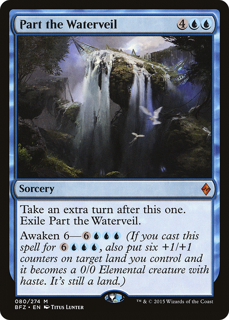 Part the Waterveil [Battle for Zendikar] Foil