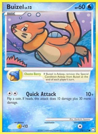 Buizel (75) Reverse Holofoil - Mysterious Treasures