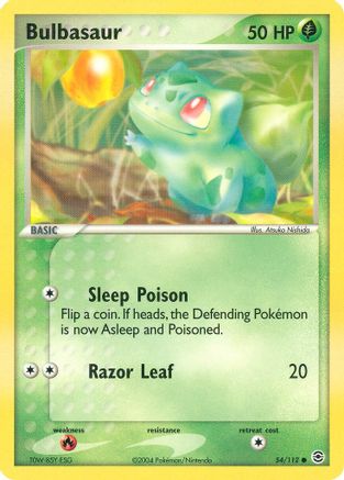 Bulbasaur - 054/112 (54) - FireRed & LeafGreen