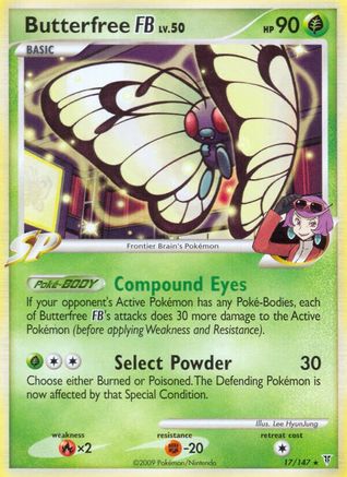 Butterfree FB (17/147) [Platinum: Supreme Victors] | Silver Goblin