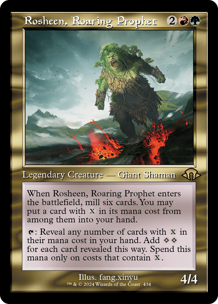 Rosheen, Roaring Prophet (Retro) (434) Foil - Modern Horizons 3