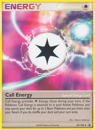 Call Energy (92) Reverse Holofoil - Majestic Dawn