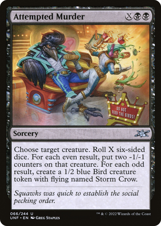 Attempted Murder [Unfinity] Foil