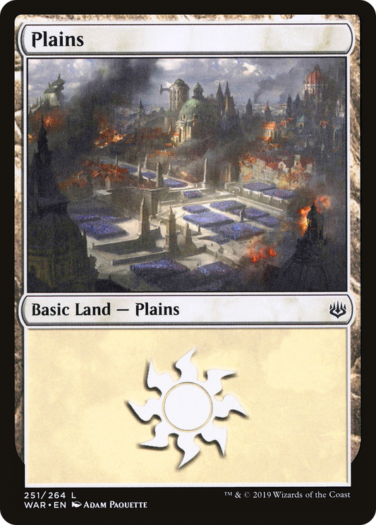 Plains (251) [War of the Spark] Foil