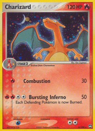 Charizard (6) Reverse Holofoil - Power Keepers