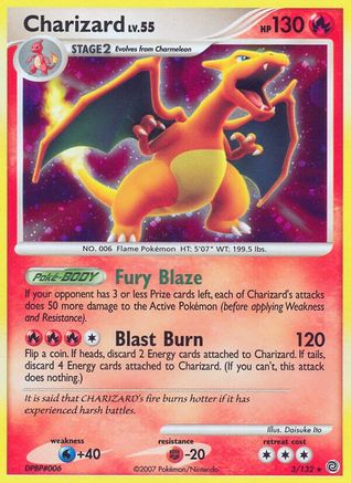 Charizard (3) Reverse Holofoil - Secret Wonders