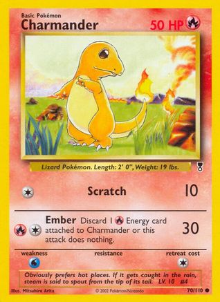 Charmander (70) Reverse Holofoil - Legendary Collection