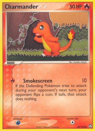 Charmander (48/108) (Stamped) [EX: Power Keepers] | Silver Goblin