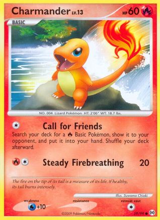 Charmander (59) Reverse Holofoil - Arceus