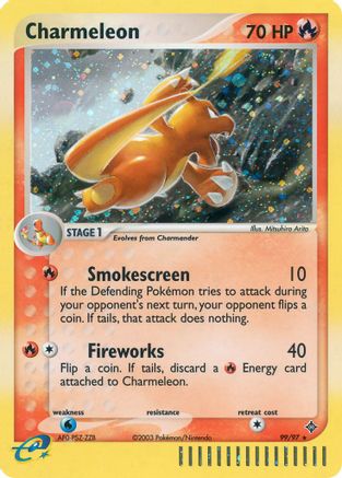 Charmeleon (99/97) [EX: Dragon] | Silver Goblin