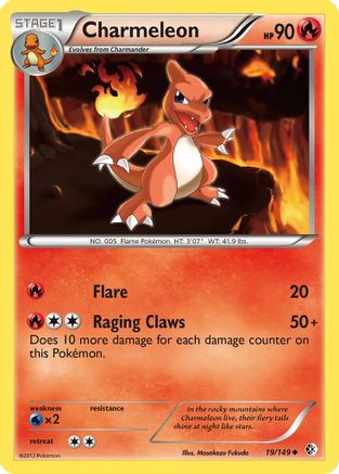 Charmeleon (19) Reverse Holofoil - Boundaries Crossed