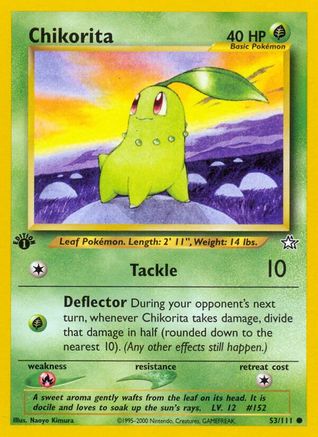 Chikorita (53/111) [Neo Genesis Unlimited] | Silver Goblin