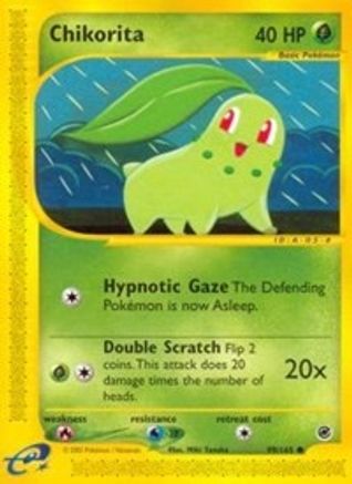 Chikorita (99) (99) Reverse Holofoil - Expedition