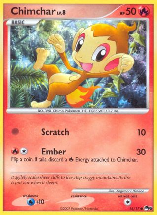 Chimchar (14/17) [POP Series 6] | Silver Goblin