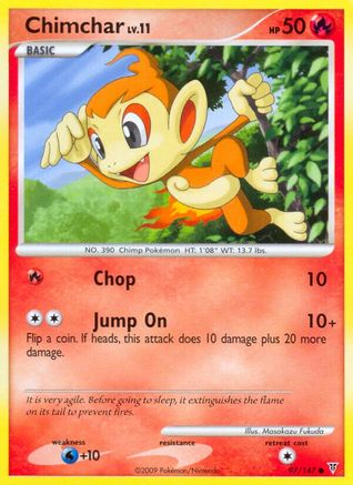 Chimchar (97) Reverse Holofoil - Supreme Victors