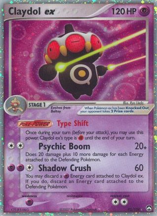 Claydol ex (93/108) [EX: Power Keepers] | Silver Goblin