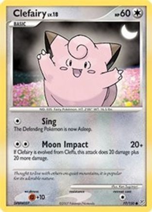 Clefairy (77) Reverse Holofoil - Diamond and Pearl
