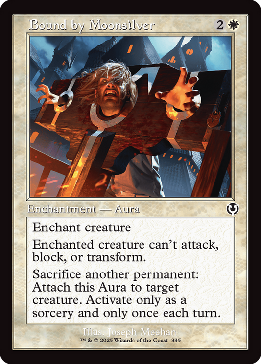 Bound by Moonsilver (Retro Frame) Foil (335) - Innistrad Remastered