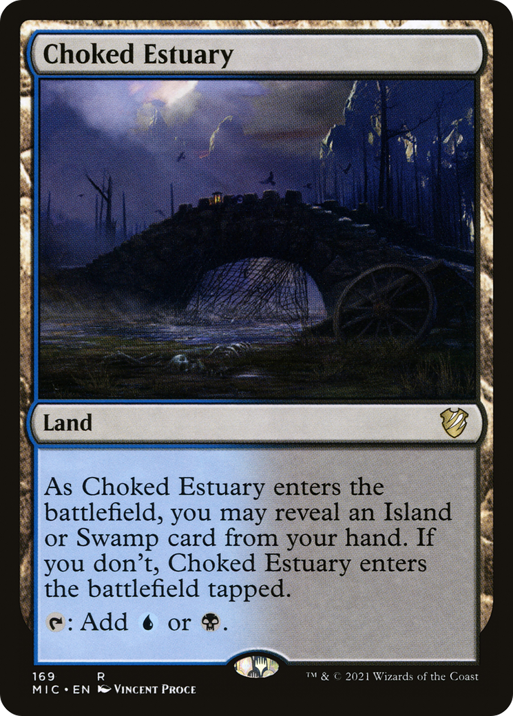 Choked Estuary [Innistrad: Midnight Hunt Commander] | Silver Goblin