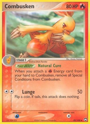 Combusken (29) Reverse Holofoil - Power Keepers