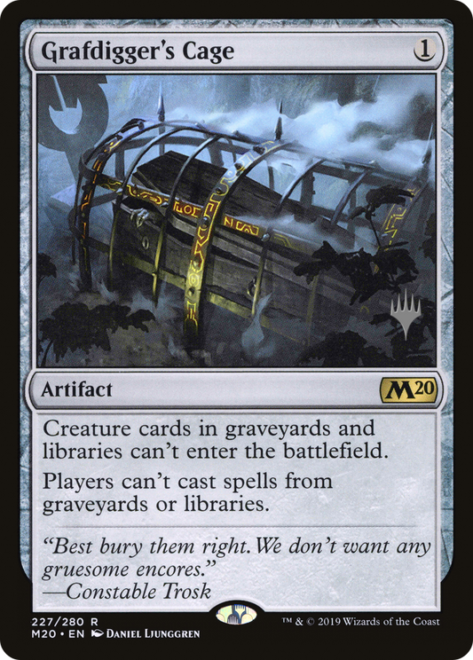 Grafdigger's Cage (Promo Pack) [Core Set 2020 Promos] Foil