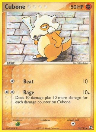 Cubone (60) Reverse Holofoil - Delta Species