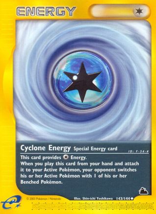 Cyclone Energy (143) Reverse Holofoil - Skyridge