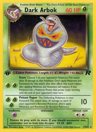 Dark Arbok (19/82) [Team Rocket Unlimited] | Silver Goblin