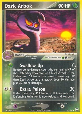 Dark Arbok (29/109) (Stamped) [EX: Team Rocket Returns] | Silver Goblin