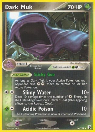 Dark Muk (16) Reverse Holofoil - Team Rocket Returns